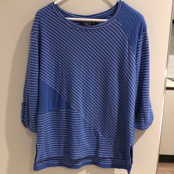 ONQUE CASUAL Stripe & Polka Dot Top - Picture 6 of 7